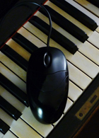 Schreiben: Tastatur mit PC-Maus